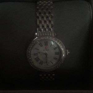 Michele diamond watch